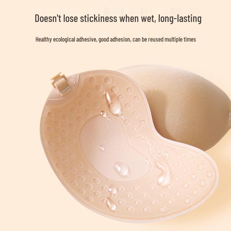 Mango Underwire-Free Seamless Nipple Covers: Small Chest Enhancing, Lightweight, Invisible Underwear