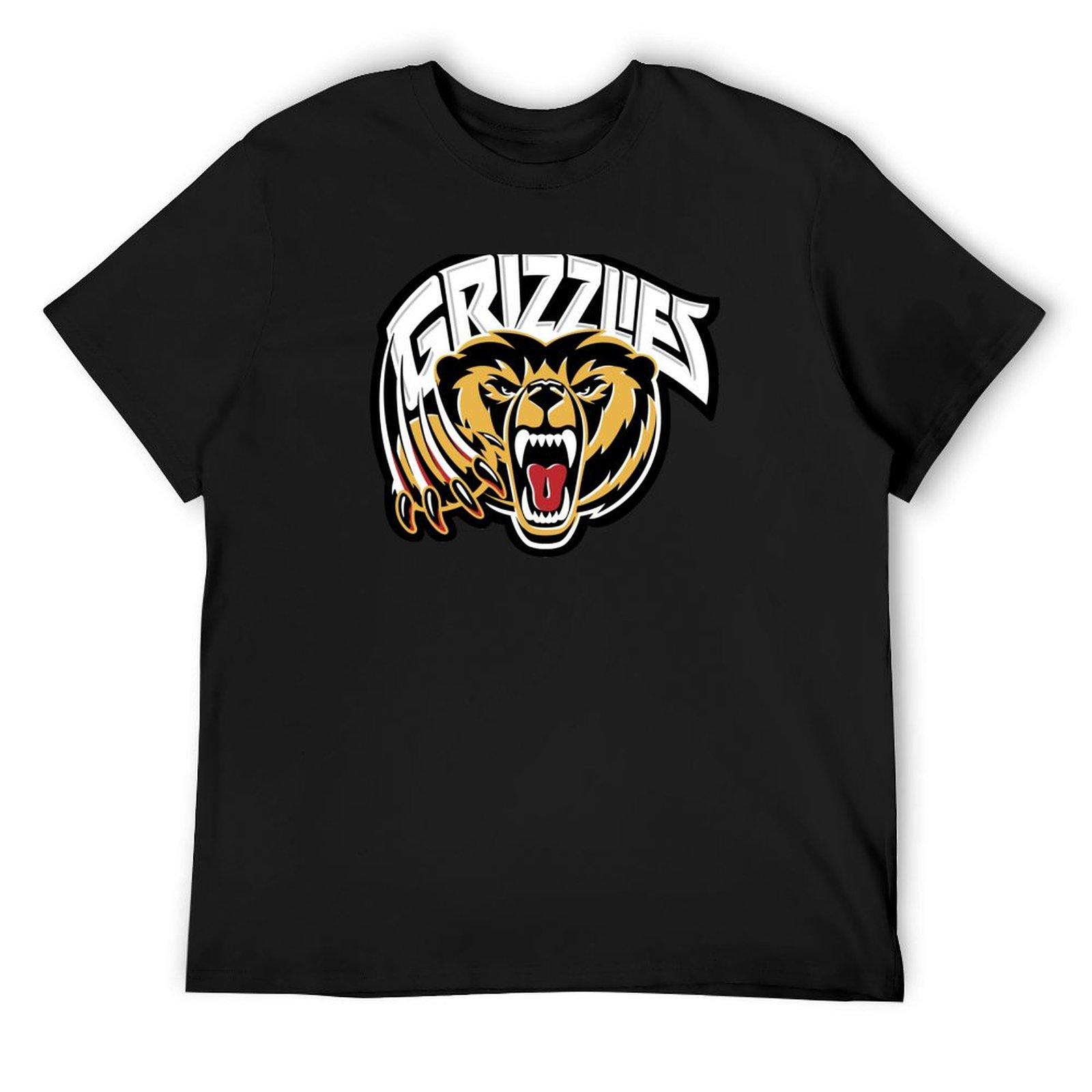 

Victoria Grizzlies-Merch T-Shirt quick-drying essential t shirt cute tops heavyweight t shirts for men 4XL