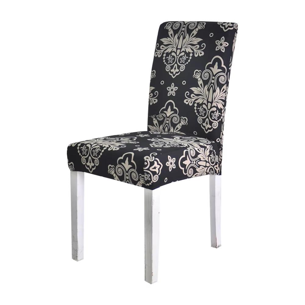 4 шт Чехол на стул с принтом съемный моющийся для свадебной вечеринки столовой украшения дома 2440₽