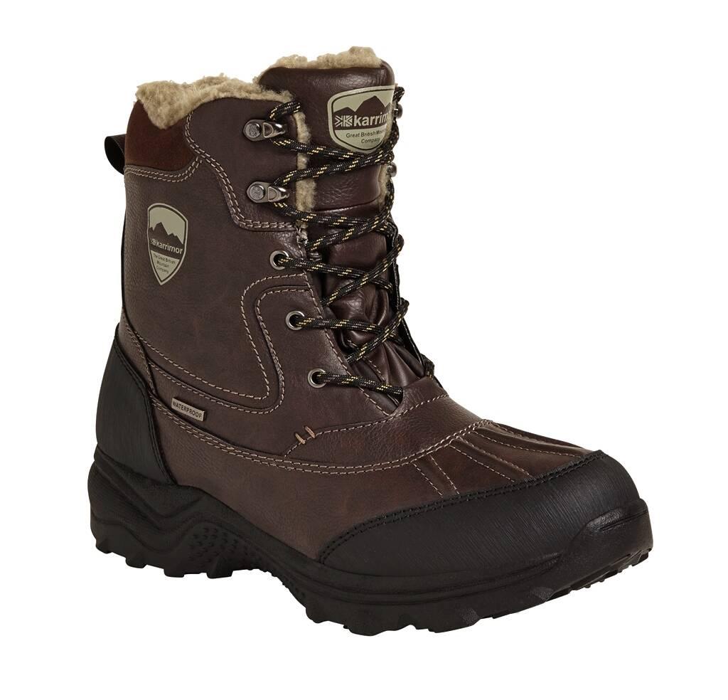 Karrimor Snow Casual K815-Brn Men's Insulated Winter Boots