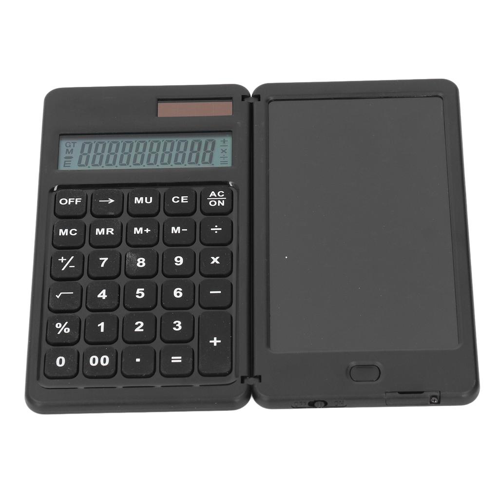 Desk Calcultor Solar Powered Multifunctional Desktop Calculator with Writing Tablet
