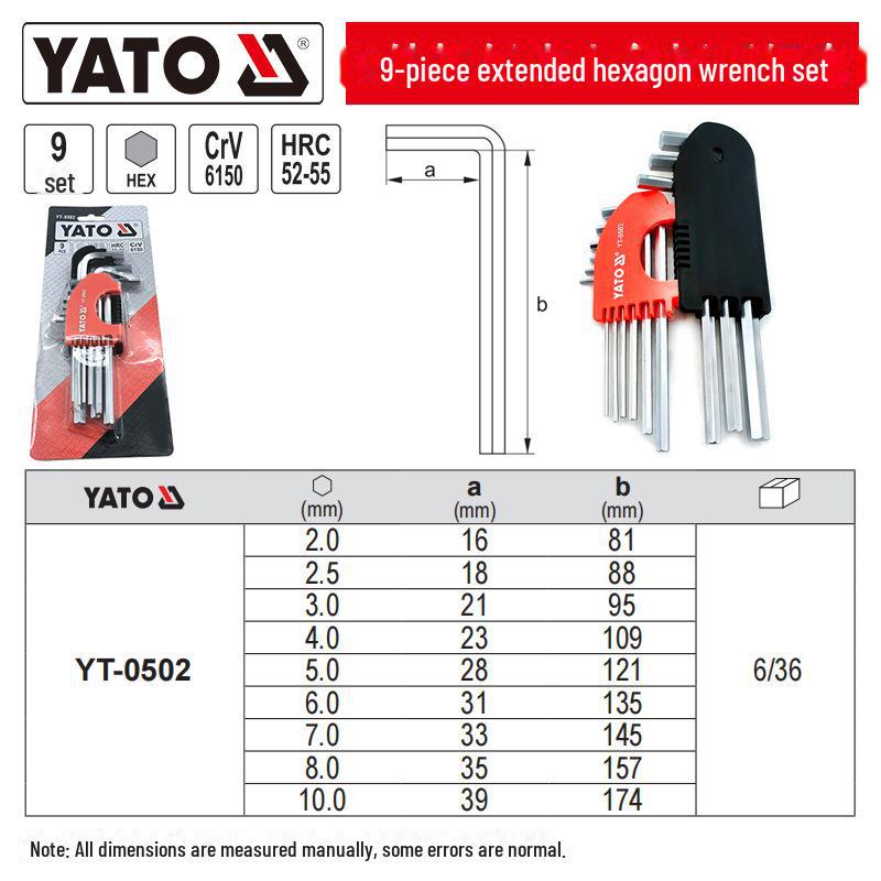 Yiertuo Hexagonal Wrench & Screwdriver Set