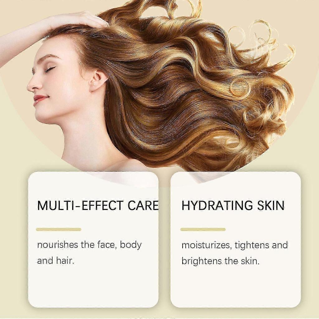 Nourishing Hair Oil For Dry Damaged Hair Formula With Argan Extract Restores Shine Softness Multicolor Hot