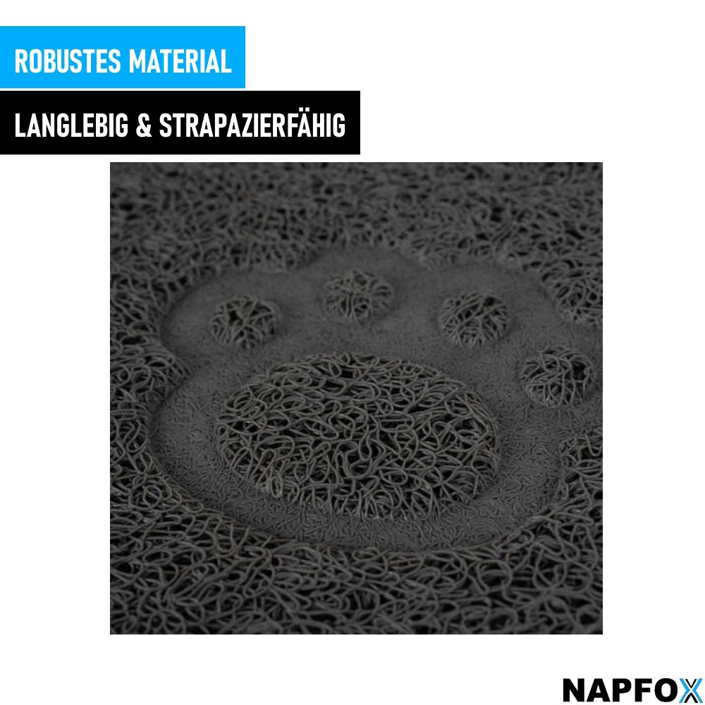 NAPFOX Napfunterlage Futtermatte Matte Wasserdicht Rutschfest