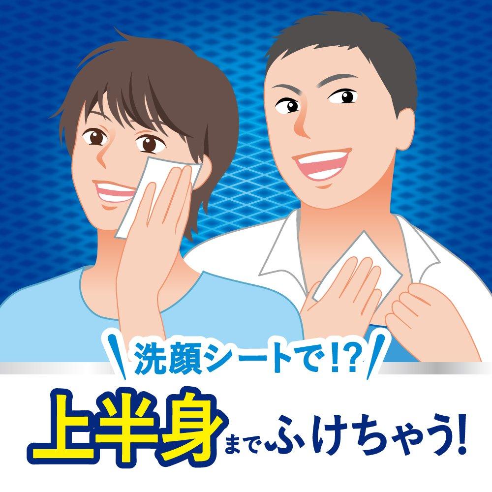 Biore Facial Cleansing Sheets 38 sheets Men's (Tabletop Type)