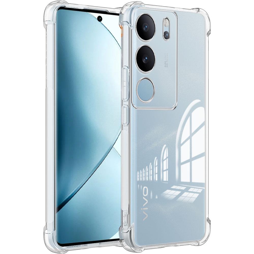 Phone Case For Vivo V29 Pro 5G Case Clear Soft Silicone Shockproof Airbag Bumper For Vivo V29E 5G V29 5G Back Cover Fundas