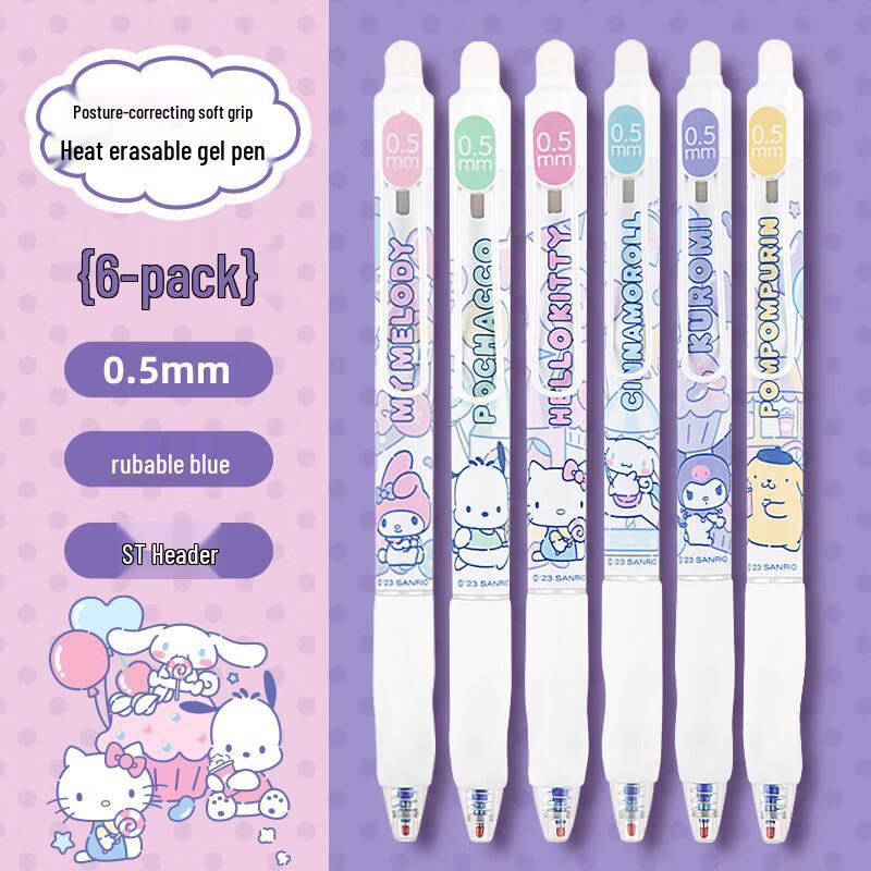 Стираемая гелевая ручка-нажимная Sanrio от GuangBo