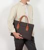 17-inch Lightweight Japan-Korea Laptop Commuting Handbag with Printed Logo