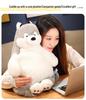 Cute White Rabbit Plush Toy - Pillow and Bedtime Doll Gift for Girls