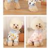 High Collar Four-Legged Dog Clothes for Autumn/Winter - Warm, Cute Teddy Design