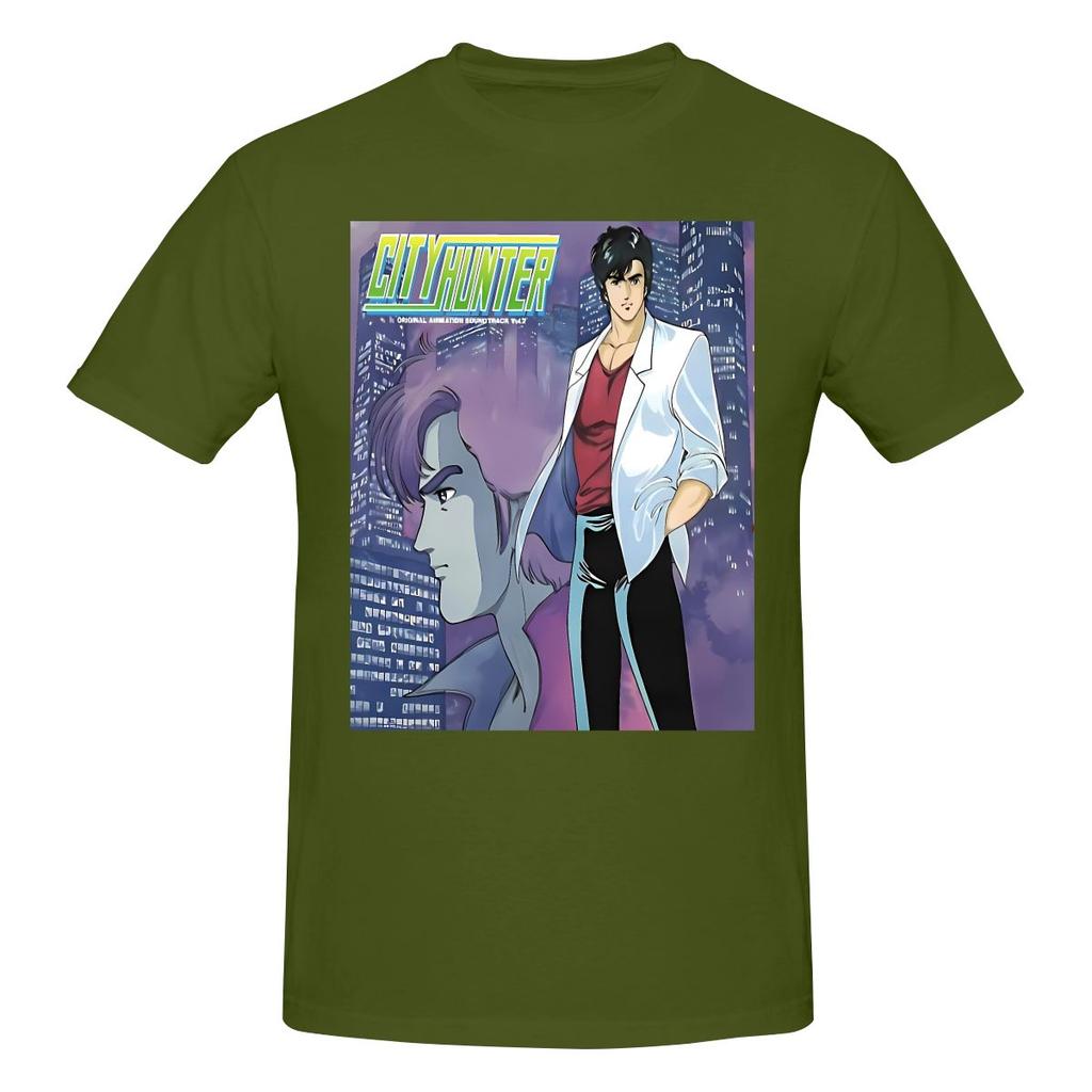 Funny City Hunter Ryo Saeba Nicky Larson Unisexs Printed Tshirt Unisex T Shirtshirt