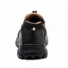 Safety Shoes Men PU Leather Men Work Steel Toe Shoes Anti-Puncture Indestructible Shoes Safety Boots Male Anti-Slip Work Boots