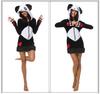 Animal Furry Costume Hood With Mini Skirt Halloween Carnival Cosplay Dress Up Party Outfit