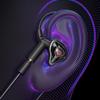 Dual Mic Wired Headset 3.5mm/Type C Earpiece Headset Wired Earphone  Mobile Phone/Tablet/Computer