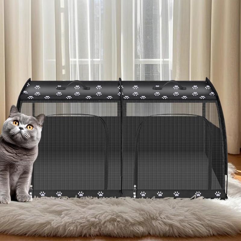Portable Dog Car Seat for Small Medium Dogs Foldable Travel Pet Carrier for Corgi Backseat Cat Cage Breathable Outdoor Kennel