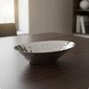 Slanted Fruit Bowl Elegant Design Stainless Steel Easy To Clean Tableware for Buffet,