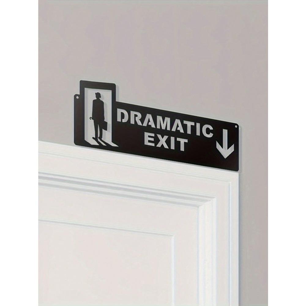 Metal Wall Art Decor Plaque Sign Home Office Kitchen