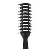 3 Piece Professional 9 Row Vent Hair Brush and Detangling Comb Set for Wet and Dry Hair Anti Static Styling Tool for Short Curly Straight Hair
