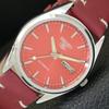 REFURBISHED SEIKO 5 AUTOMATIC 6309A JAPAN MENS VINTAGE RED DIAL WATCH A701712-5 R206c-a701712