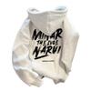 American Trendy Brand Men's Plus Velvet Heavyweight Hoodie - Autumn/Winter Loose Fit.