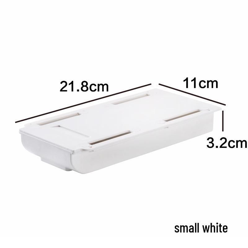 

Wall-Mounted Desk Drawer: Makeup Brush and Office Stationery Organizer Reinforced Thick