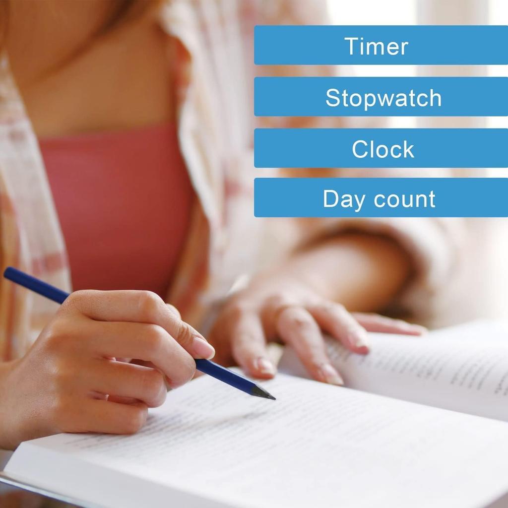 dretec Study Timer Time Up 2 T-580WT White