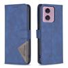 For Motorola Moto E14 4G/G04 4G/G04s 4G/G24 4G Phone Cases Wallet Stand Geometry Imprint Leather Cover