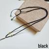 Adjustable Handwoven Hetian Jade Pendant Rope with Cinnabar and Thin Four-Strand Necklace
