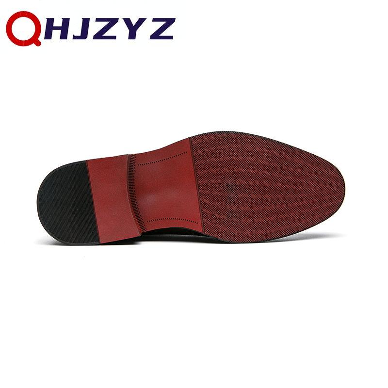 Black Men Dress Shoes Flock Derby 2024 Lace-up Handmade Men Business Casual Party Shoes Chaussures Pour Hommes