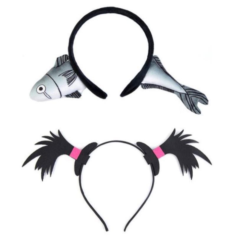 Personalized Halloween Arrow Headband & WiFi Exclamation Hair Clip for Braids