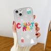 Husă transparentă pentru Apple iPhone 14 11 13 12 Pro 7 8 Plus XR X XS Max 6 6S 13Pro Husă de telefon din silicon Om de zăpadă Desene animat de Crăciun