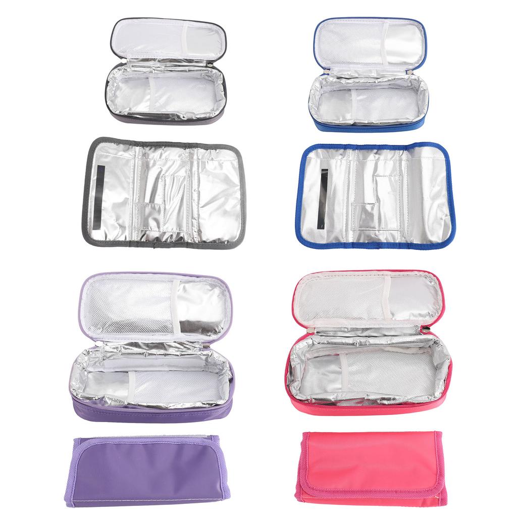 Insulin Kjøleveske Oxford Stoff Bærbar Håndholdt Design Diabetiker Medisinvæske for Reise