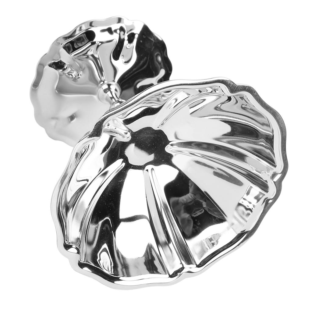 Nerezový pohár na zmrzlinu Vysoká dezertní servírovací miska se vzory pro domácí oslavy