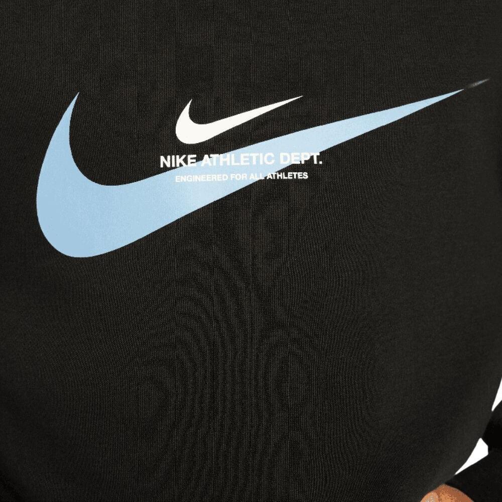 Nike Moletom Sportswear Confortável Amigo da Pele Simples Macio Tops Infantis HV6968-010