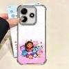 G-Gabbys Dollhouse Cartoon Plating Phone Case For Xiaomi Redmi Note 14 15 Pro Plus 13 12 11 11S 11T 10 9S 9 5G Anti-Fall Airabag