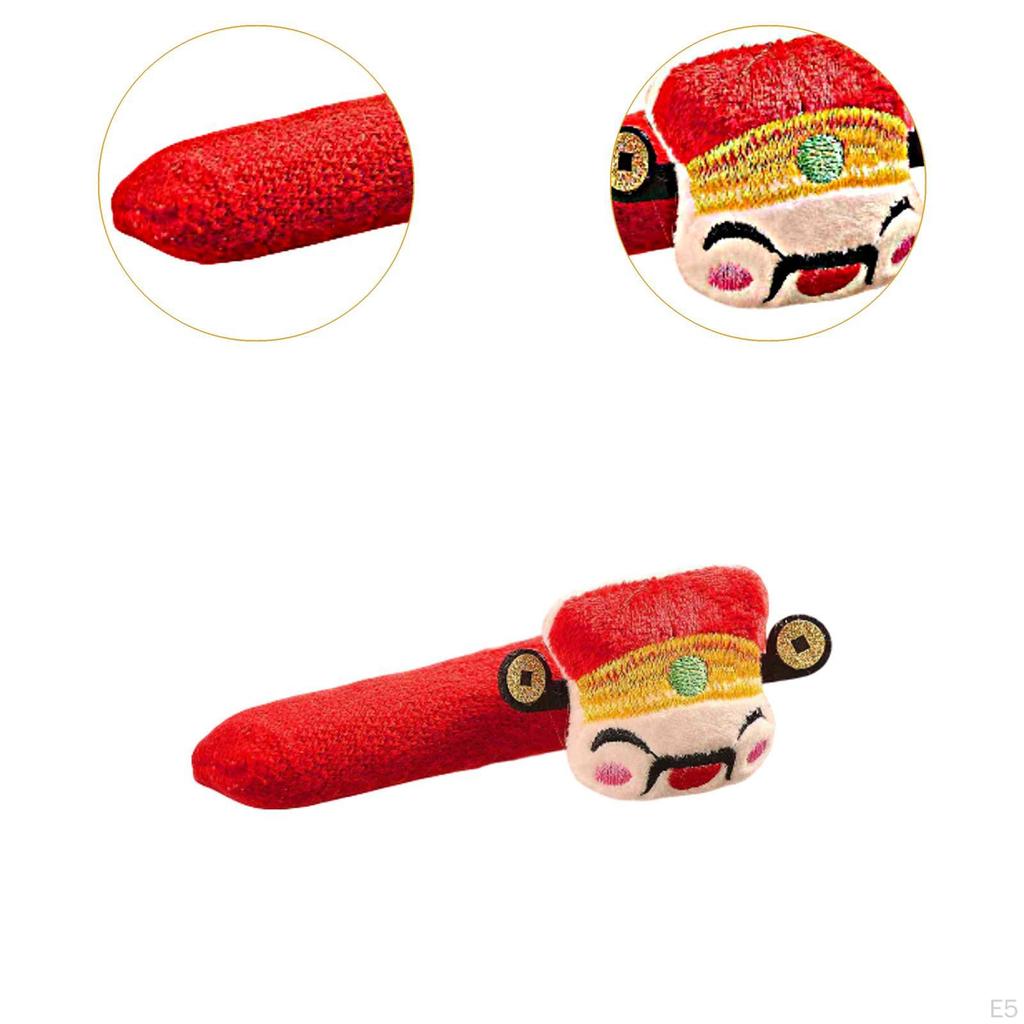 2 Pieces Door Handle Covers Spring Festival Supplies Snake Year Decor for Hotel