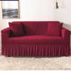 High Elastic Bubble Grid Sofa Cover Full Coverage Seersucker Skirt Pet Anti Dirt Washable High Elastic Durable Betræk Til Sofa