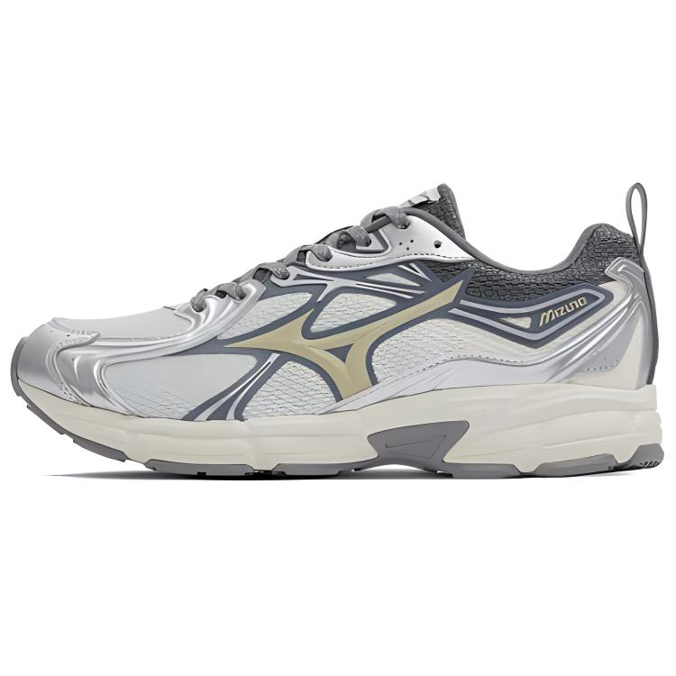 Mizuno Speed 10S Soft Comfortable Non-Slip Wear-Resistant Low-Top Running Shoes Unisex Running Shoes Gray D1GH240606