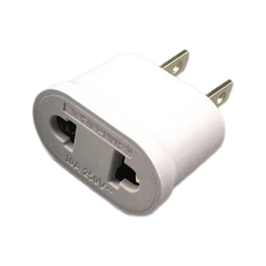 1pc Mini EU To US Power Plug Adapter Travel Charger Plug Converter