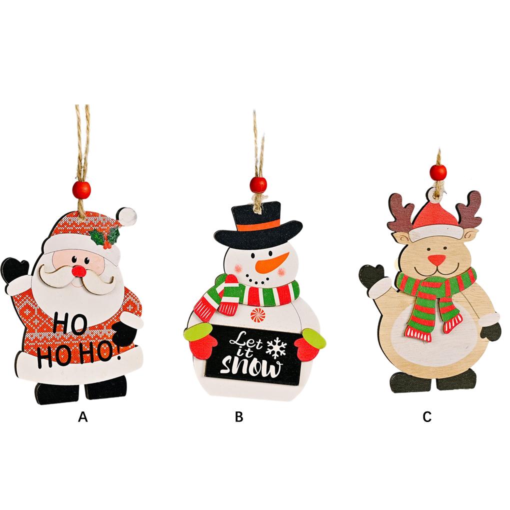 Xmas Pendent Home Decor Garden Decorations Holiday Supplies Fine Workmanship Festival Accessories Door Hanger Christmas Ornament