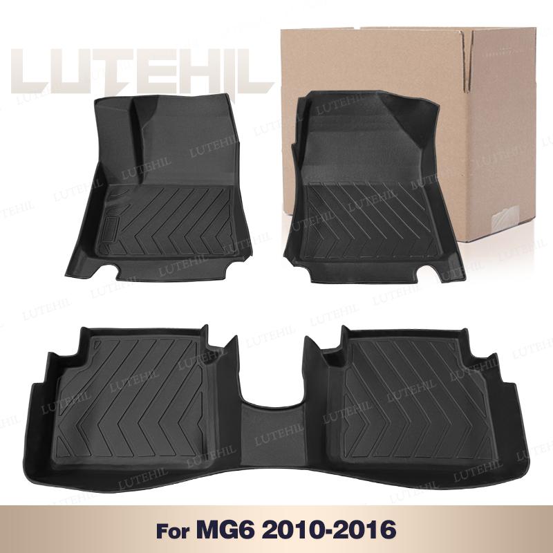 For MG6/MG6 PLUS/PHEV 2010-2023 Custom All-Weather TPE Floor Mat Cover Waterproof Automotive Interior Protector Accessories