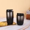 Spill Proof Lid Insulated Coffee Cup 316 Stainless Steel Portable Ice Cup  Office Use