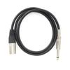 3PIN XLR Male To 1/4 Inch Male 6.35mm XLR Male To TRS Jack Microphone Line  Stage Setup