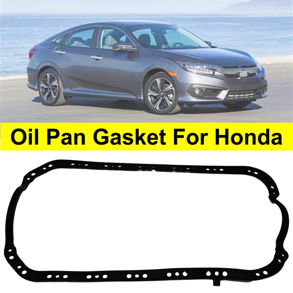 Car Engine Oil Pan Gasket Replacement Parts For Honda Civic Wagovan DX LX Del Sol SOHC D17A1 1668cc 1700cc 1.6L 1.7L 1996-2005