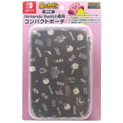 NINTENDO SWITCH Exclusive Compact Pouch Kirby of the Stars Gray