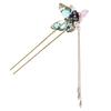 Hanfu Butterfly Fringed Hairpin Female U-shaped Disc Hairpin Retro Super Fairy Temperament Modern Hairpin Jewelry