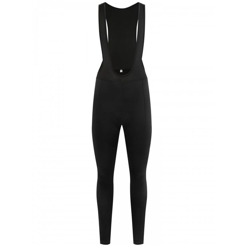 Unisex Thermal Cycling Bib Pants Winter Fleece Lined Road Bike Riding Tights Men Women
