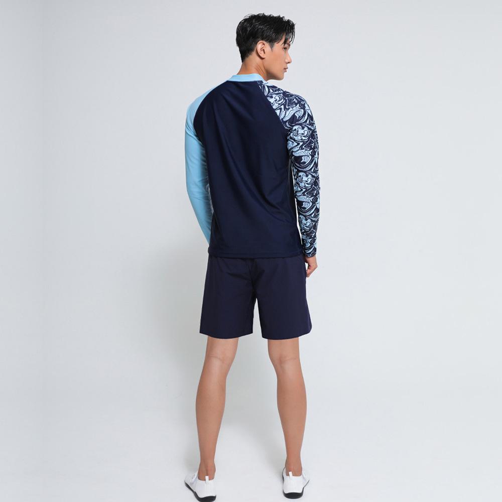 Herren Zweiteiliger Schnelltrocknender Sonnenschutz Neoprenanzug für Surfen, Schnorcheln & Strandschwimmen