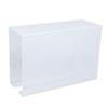 Hängende durchsichtige Taschentuchbox Wandmontage Transparente Acryl-Taschentuchbox für Zuhause Hotel Badezimmer Küche
