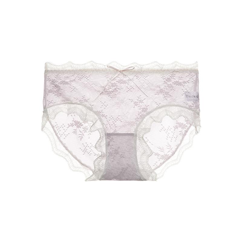 Damen-Unterwäsche, Spitzenhöschen, weich, sexy, schnell trocknende Mesh-Slips